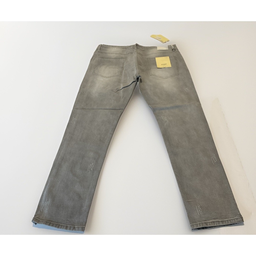 KDNK Men's Jeans Gray Skinny Comfort Stretch - 38 - Picture 4 of 6